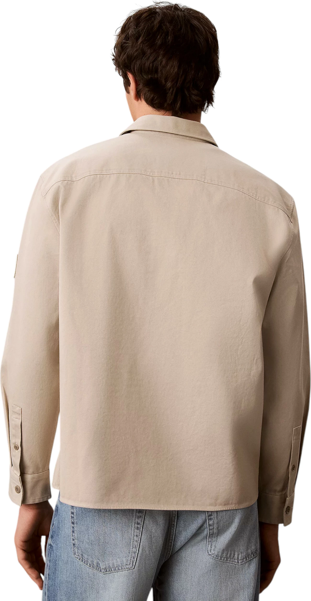 Këmishë për meshkuj Calvin Klein Jeans LV04RG121G, bezhë [Madhësia: XXL]