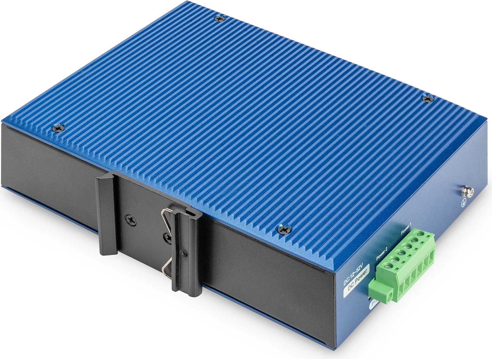 Switch Digitus Industrial 16-Port Gigabit Ethernet, DIN Rail, Fanless, IP40, kaltër