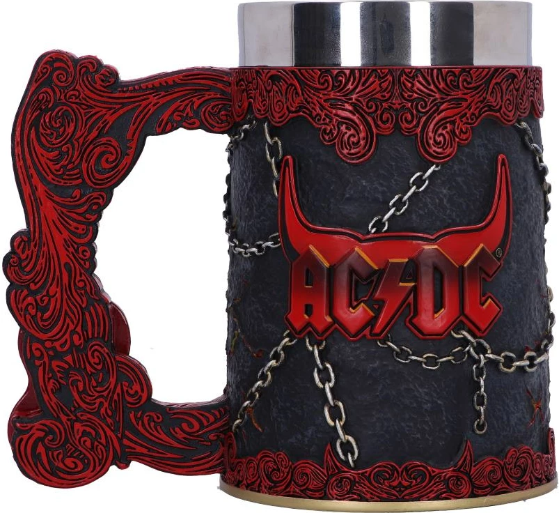 Filxhan Nemesis Now AC/DC Hells Bells 15.7 cm, e kuqe/e zezë