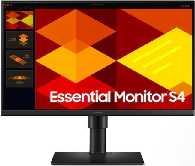 Monitor, Samsung, S40GD LS22D400GAUXEN, 22 inch FHD 100Hz IPS, 2x HDMI DP USB, rregullim lartësie Pivot, zi
