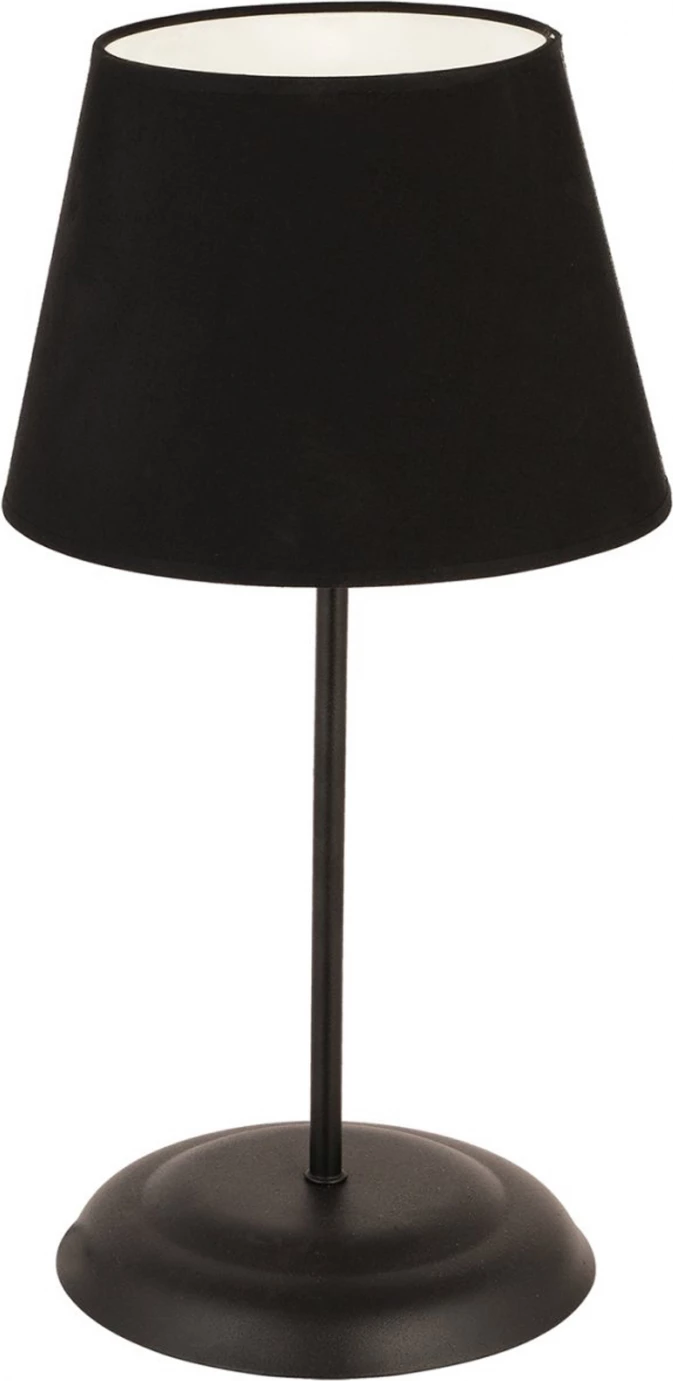 Llambë tavoline metalike e zezë FH7569.01 25x50Y cm