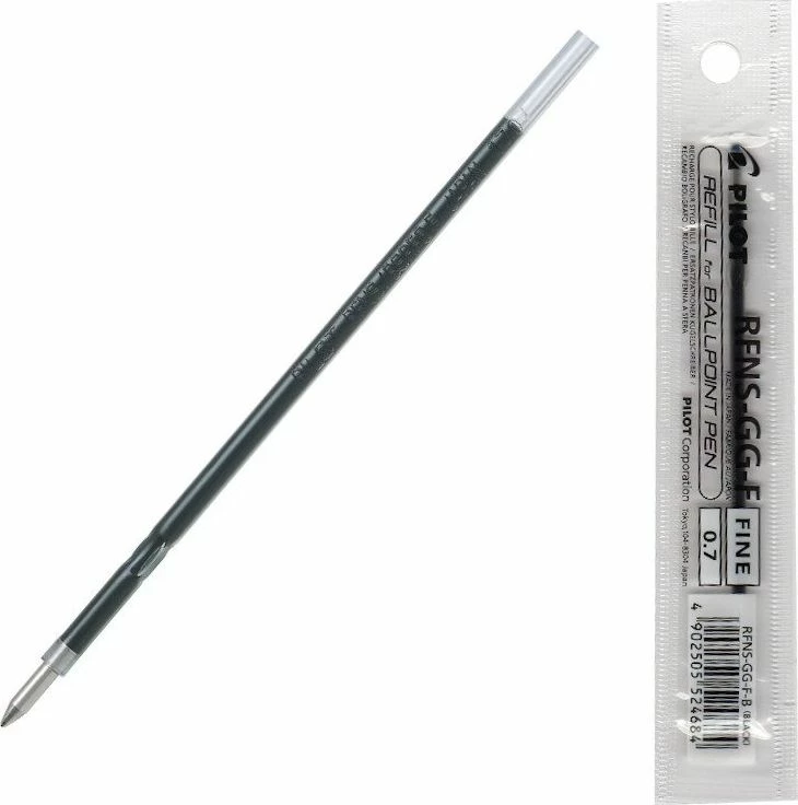 Mbushje për stilolaps Pilot RFNS-GG-F (PIRFNS-GG-F-B) 0.7mm Fine, 1 copë, e zezë