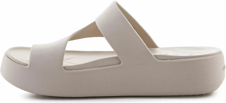 Sandale Crocs për femra, bezhë