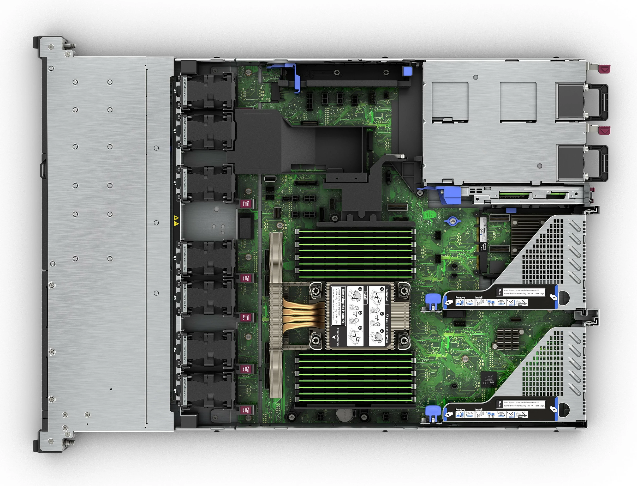 Server HPE ProLiant DL320 Gen11, Xeon 4514Y 2.0GHz 16C, 64GB DDR5, 2x480GB SSD, Rack 1U