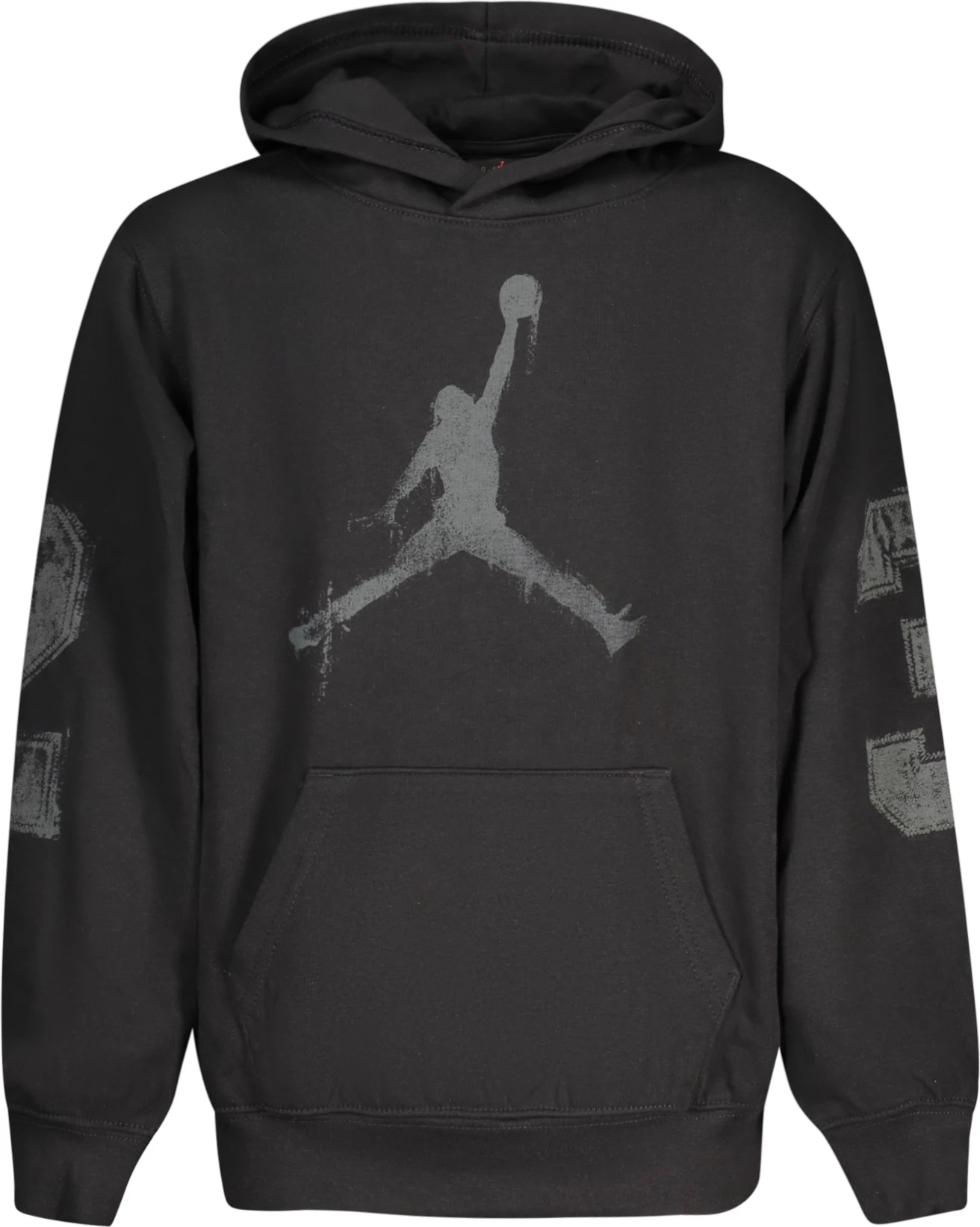 Duks për djem JORDAN zip-up, i zi