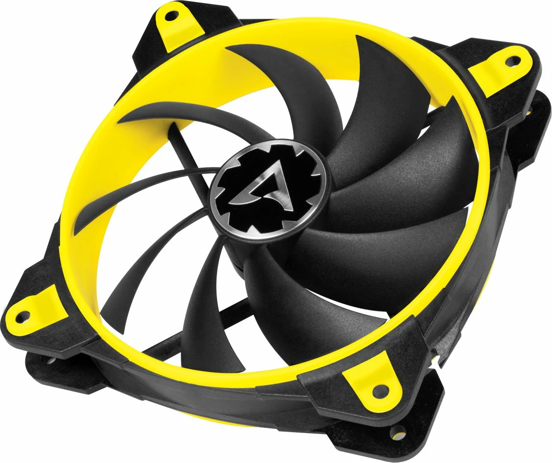 Ventilator kasë Arctic BioniX F120 120mm PWM 4-pin 1800rpm, zi/verdhe, 1 copë