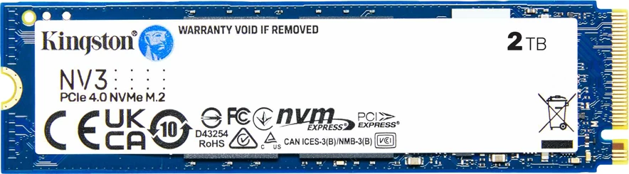 SSD Kingston NV3 2TB M.2 2280 PCIe 4.0 NVMe 6000/5000MB/s