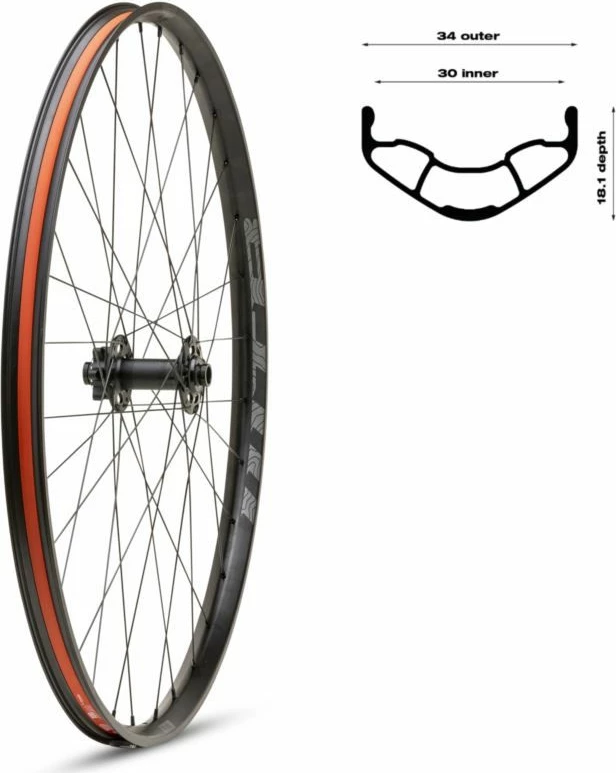 Rrotë biçiklete WTB për meshkuj, e zezë