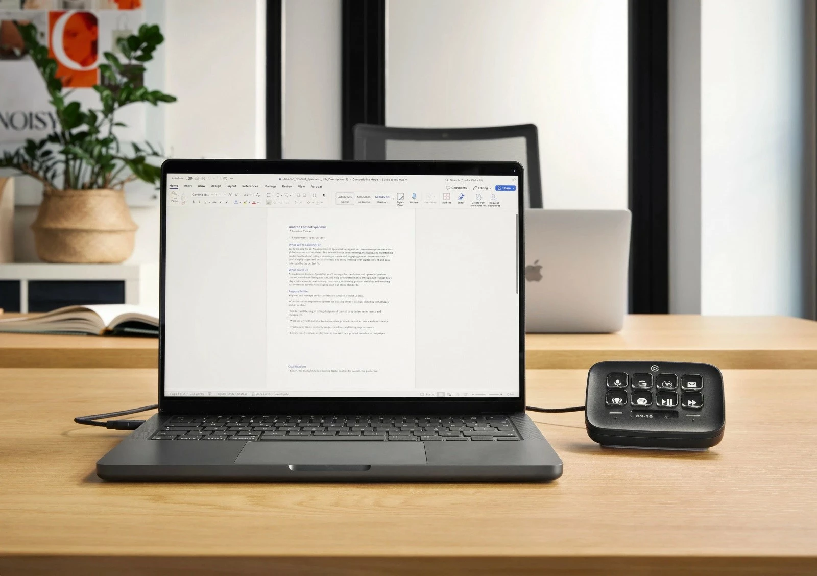 Panel Stream Deck, Elgato, Neo 10GBJ9911, 8 butona, 2 Touch Points, USB-C, e zezë