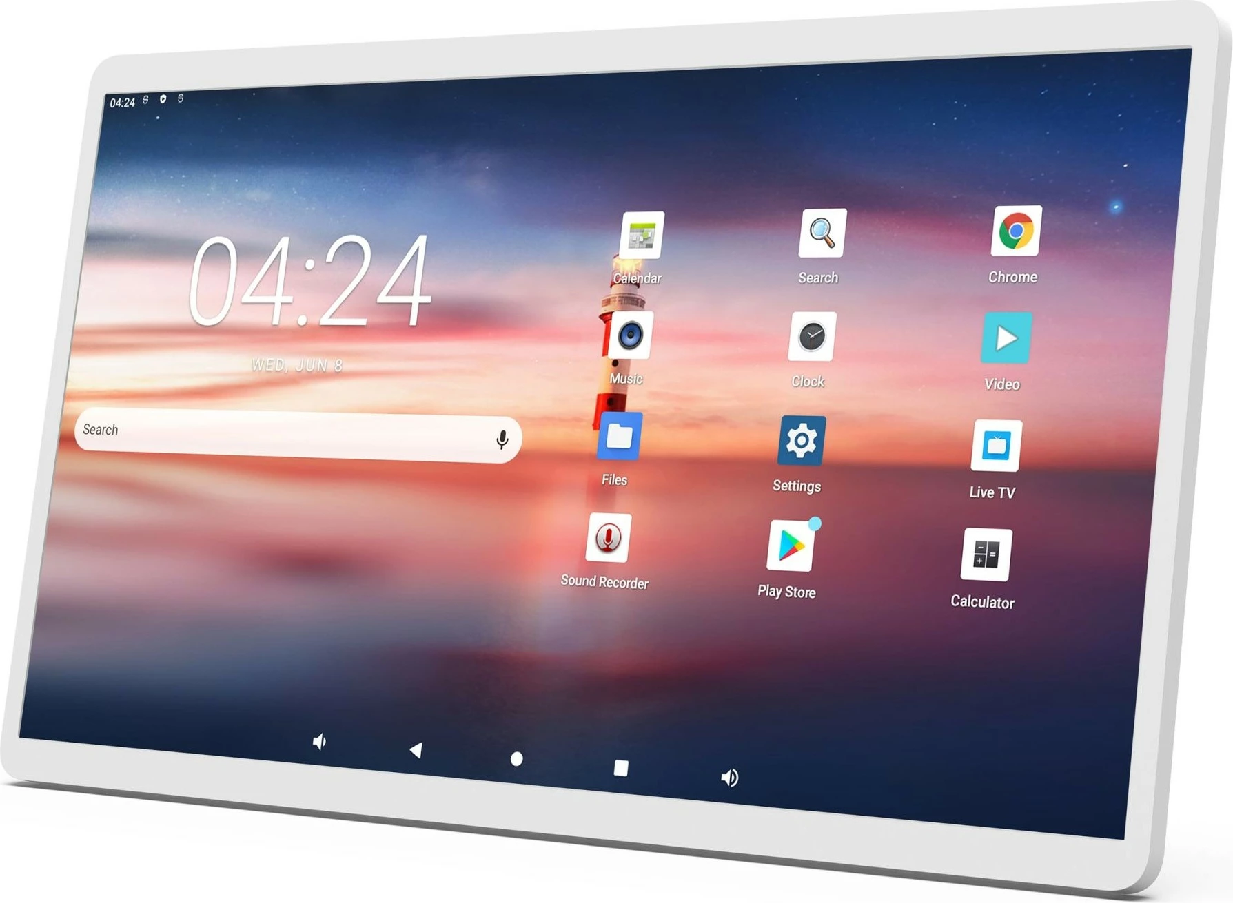Tablet ALLNET High Performance Display 32 inç, Android 12, RK3588, HDMI IN, bardhë