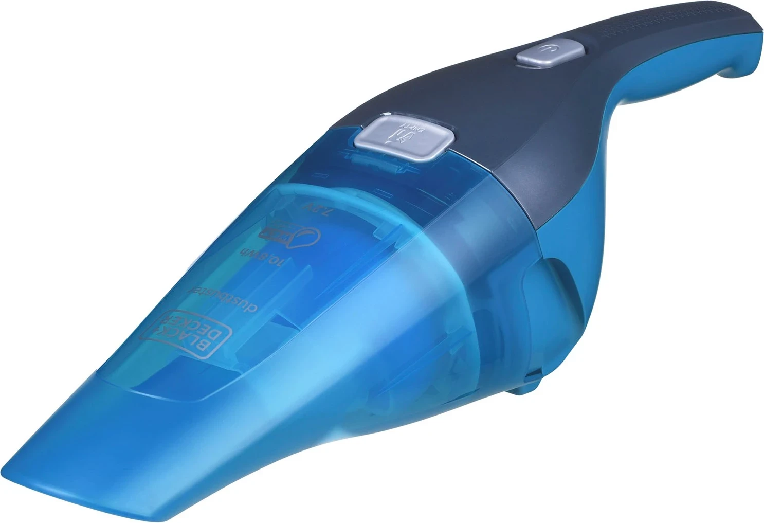 Aspirator portativ Black & Decker WDC215WA, Blu, pa qese