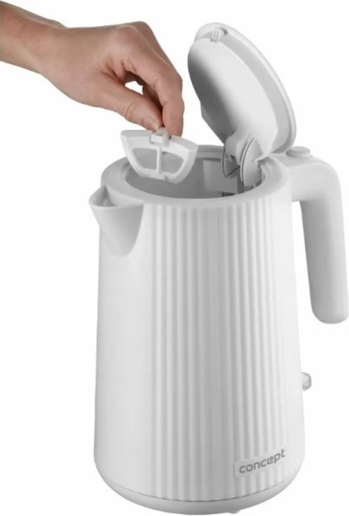 Çajnik elektrik CONCEPT RK2390, i bardhë