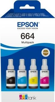 Kartrixhe boje Epson 664 C13T66464A, CMYK, set 4 copë