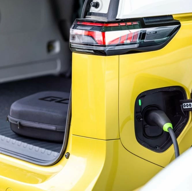 Kabllo karikimi EV Green Cell Snap EVKABGC01 22kW 5m Type 2, e zezë, me futrollë