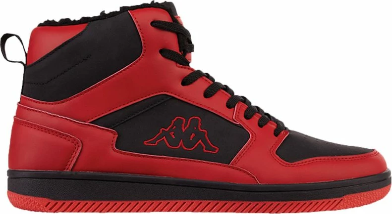 Atlete Kappa Lineup Fur për meshkuj dhe femra, të zeza me të kuqe