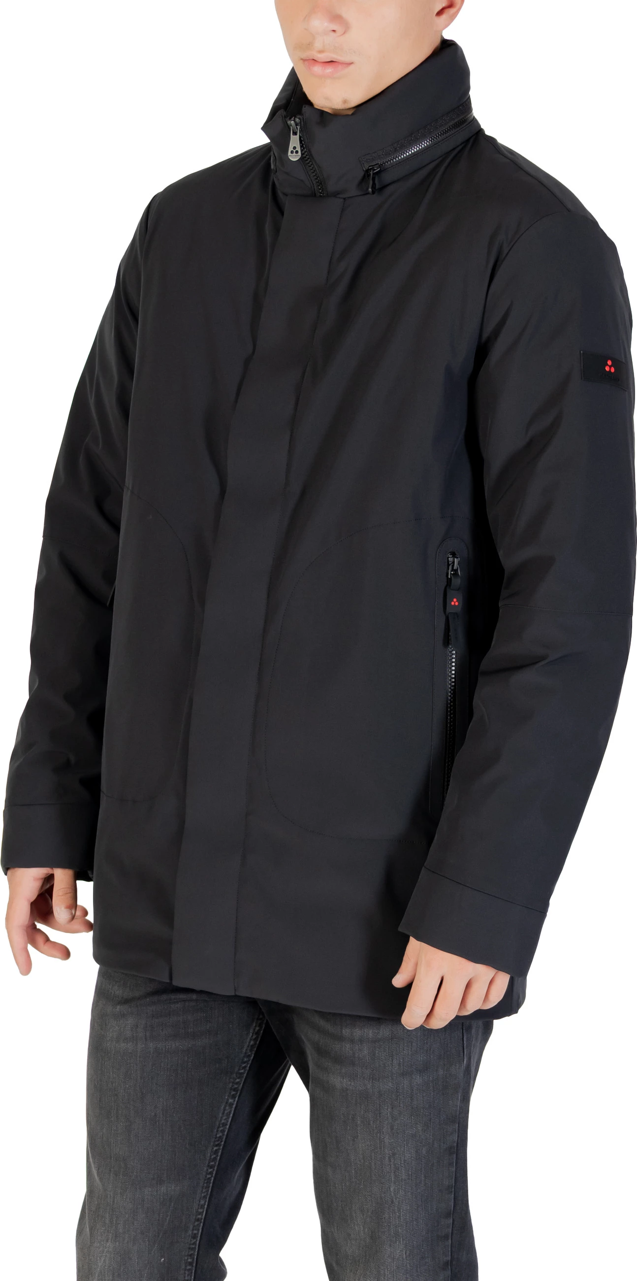 Pallto trench për meshkuj Peuterey Peebles SRT PEU556801192020, e zezë [Madhësia: XL]