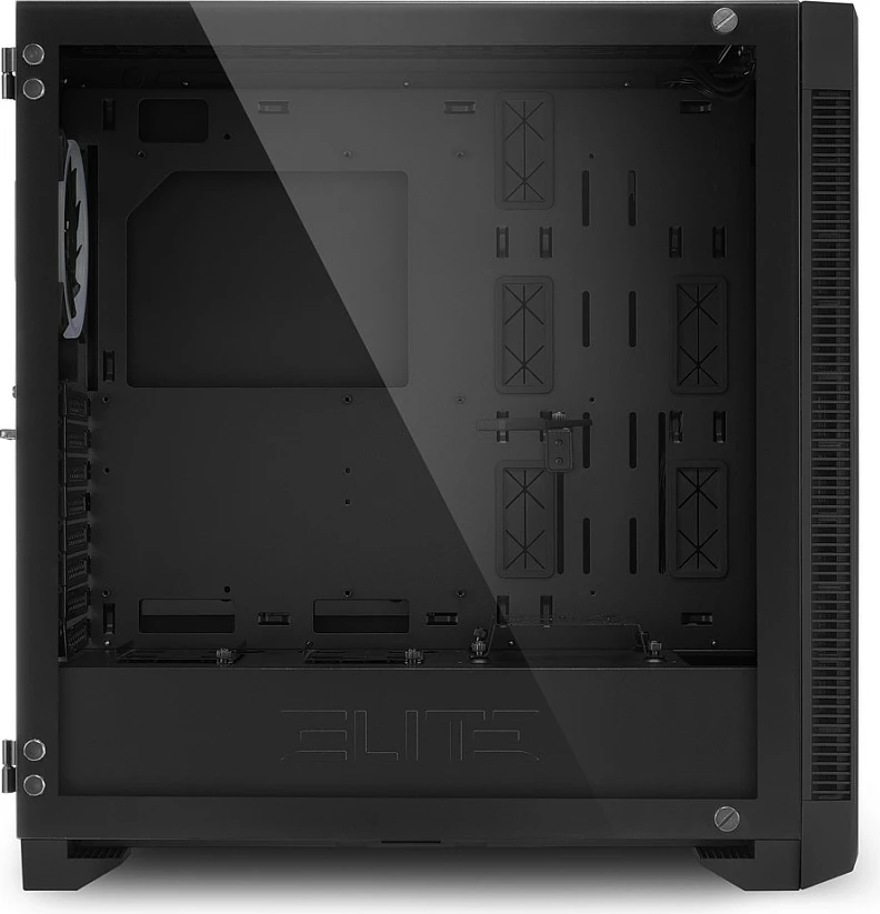 Kasë Sharkoon Elite Shark CA200G, ATX/E-ATX, xham, e zezë