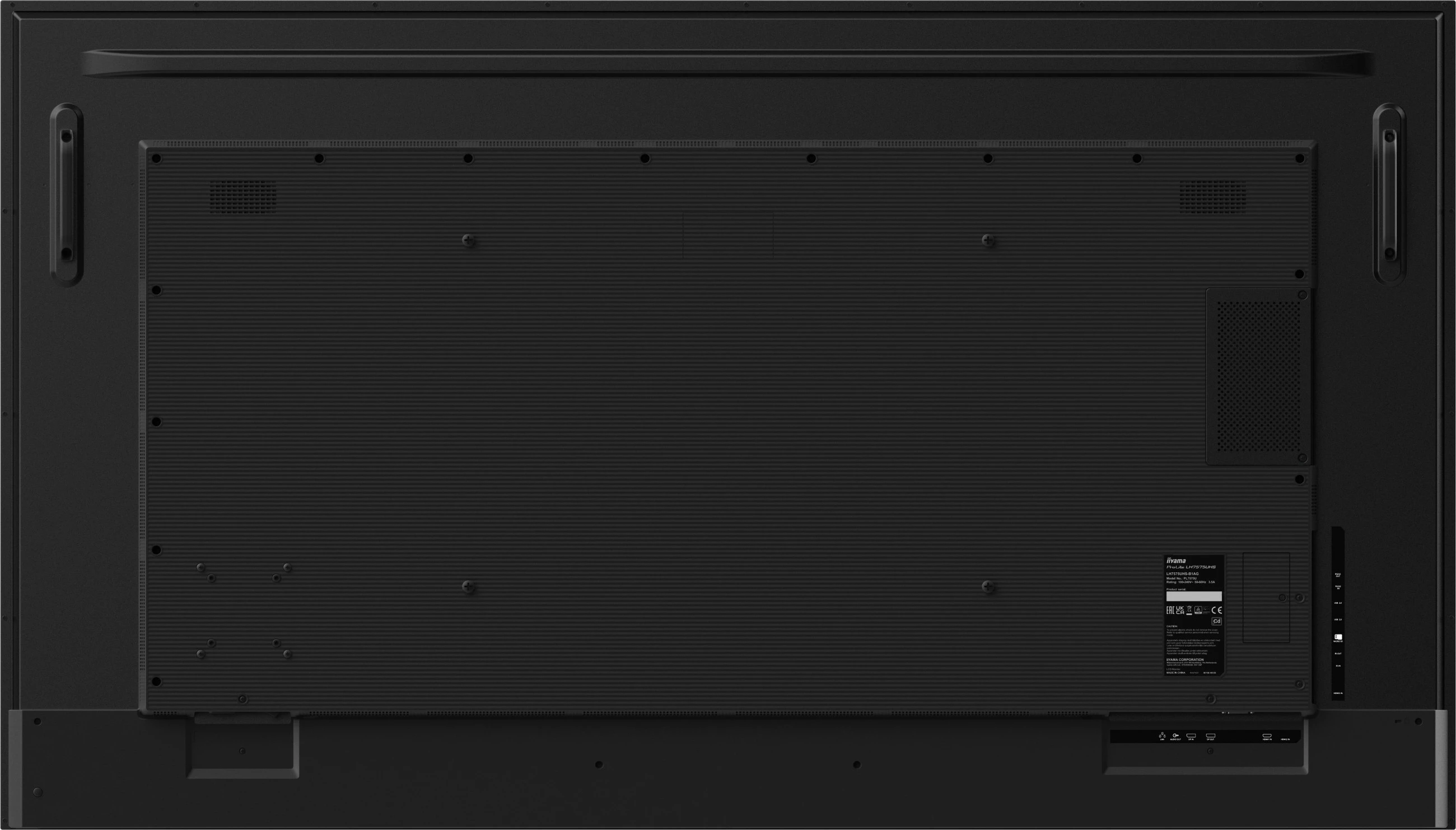 Ekran digital iiyama LH7575UHS-B1AG, 75", 4K UHD, Wi-Fi