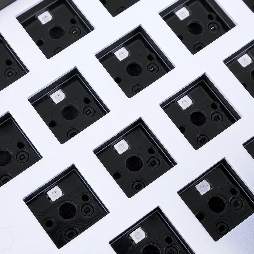 Tastierë mekanike Sharkoon SKILLER SGK50 S4, Kailh Red, 60%, AZERTY, RGB, e zezë