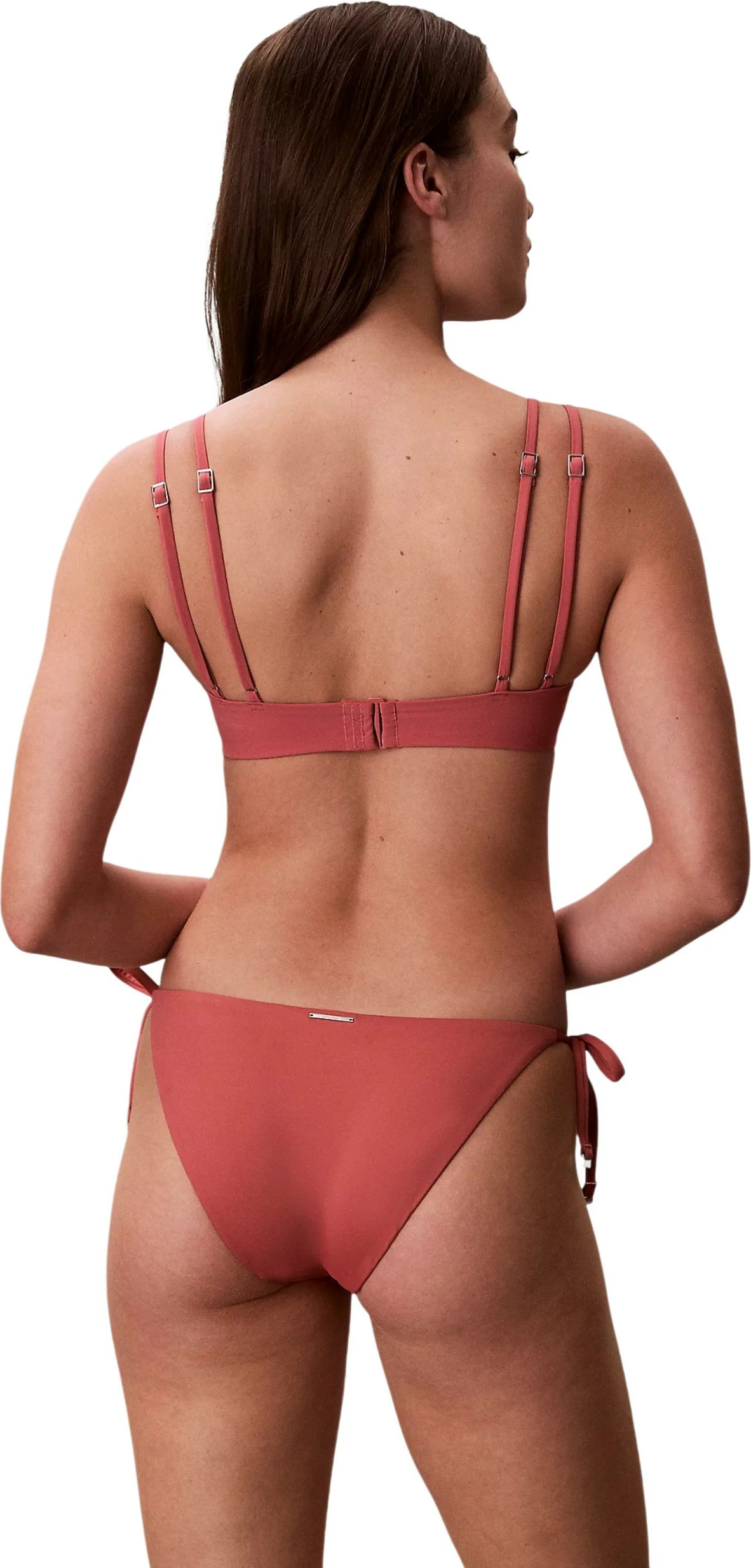 Sutjenë bikine femra Calvin Klein Jeans BRALETTE LV00Q61121, rozë antike [Madhësia: S]