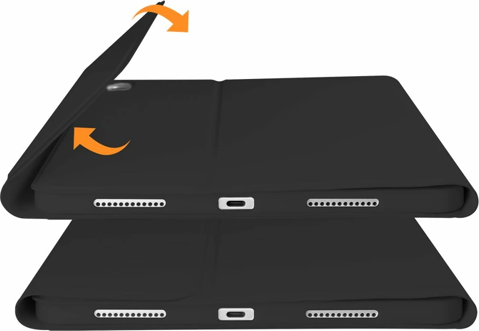 Mbështjellës me tastierë Tech-Protect SC Pen për iPad 10.9" (2022), i zi