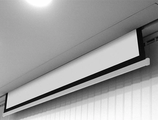 Ekran projektori Avtek Cinema Electric 240 16:9 230 x 129.4 cm elektrik, i bardhë, me telekomandë