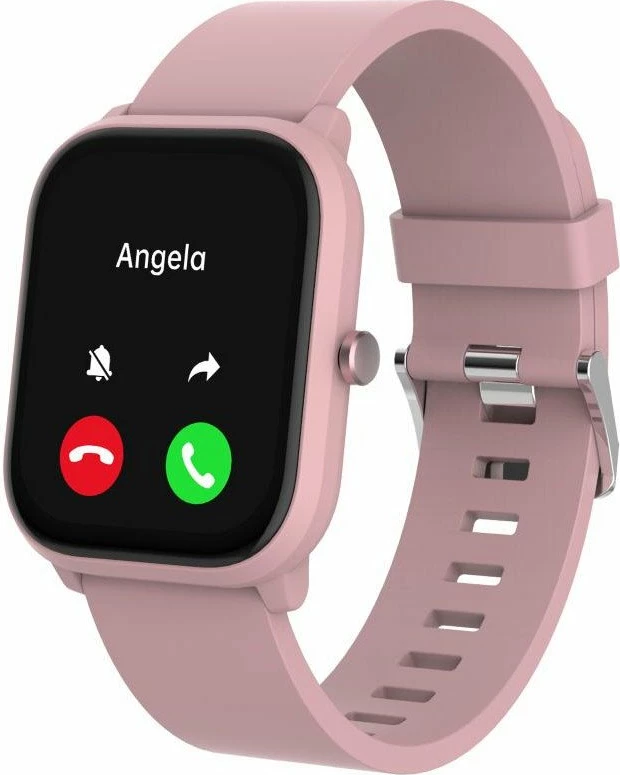 Smartwatch Denver SWK-120RO 1.75\" IPS touch, Bluetooth 5.3, thirrje, IP68, rozë