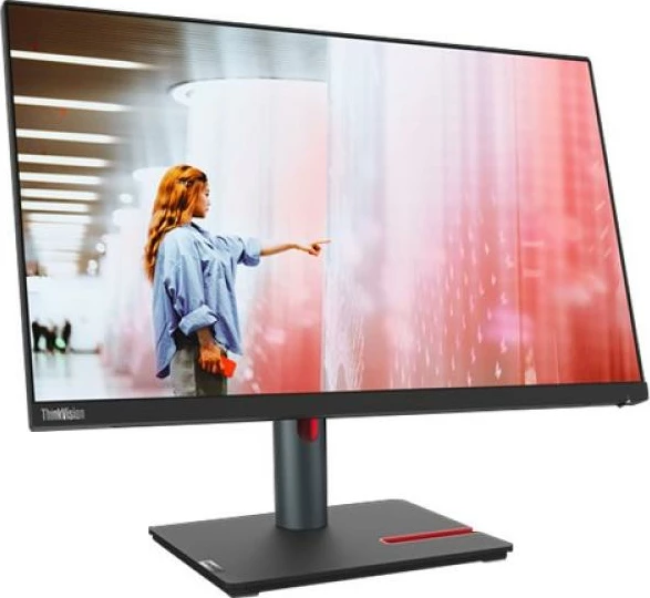 Monitor LED, Lenovo, P24q-30 (63B4GAT6EU), 24", ekran i sheshtë TFT/LCD, i zi
