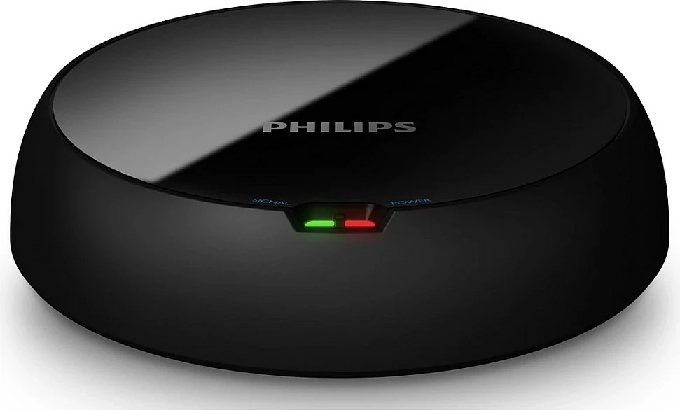 Kufje Philips SHC5200M2/12, wireless për TV, 30 orë punë, RF 2.4 GHz, të zeza