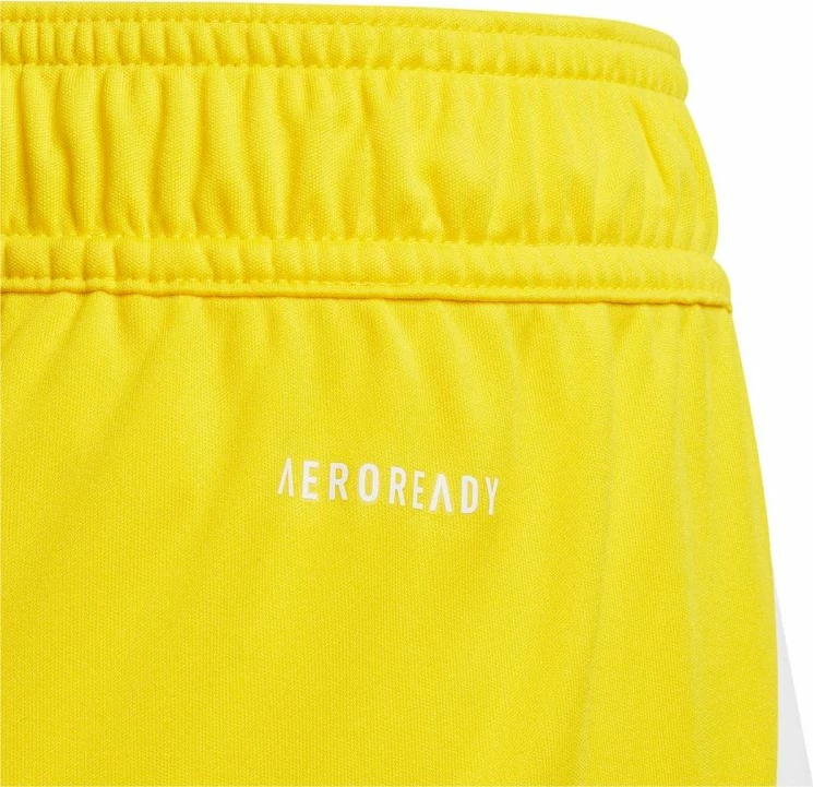 Shorce për fëmijë adidas Tiro 24, të bardha dhe të verdha