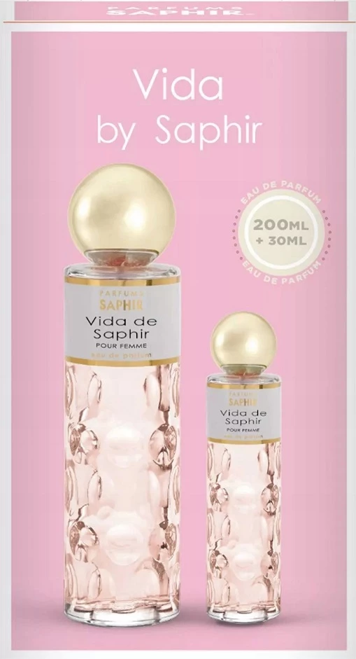 Eau de Parfum për femra Saphir Vida de Saphir Pour Femme 200ml + 30ml