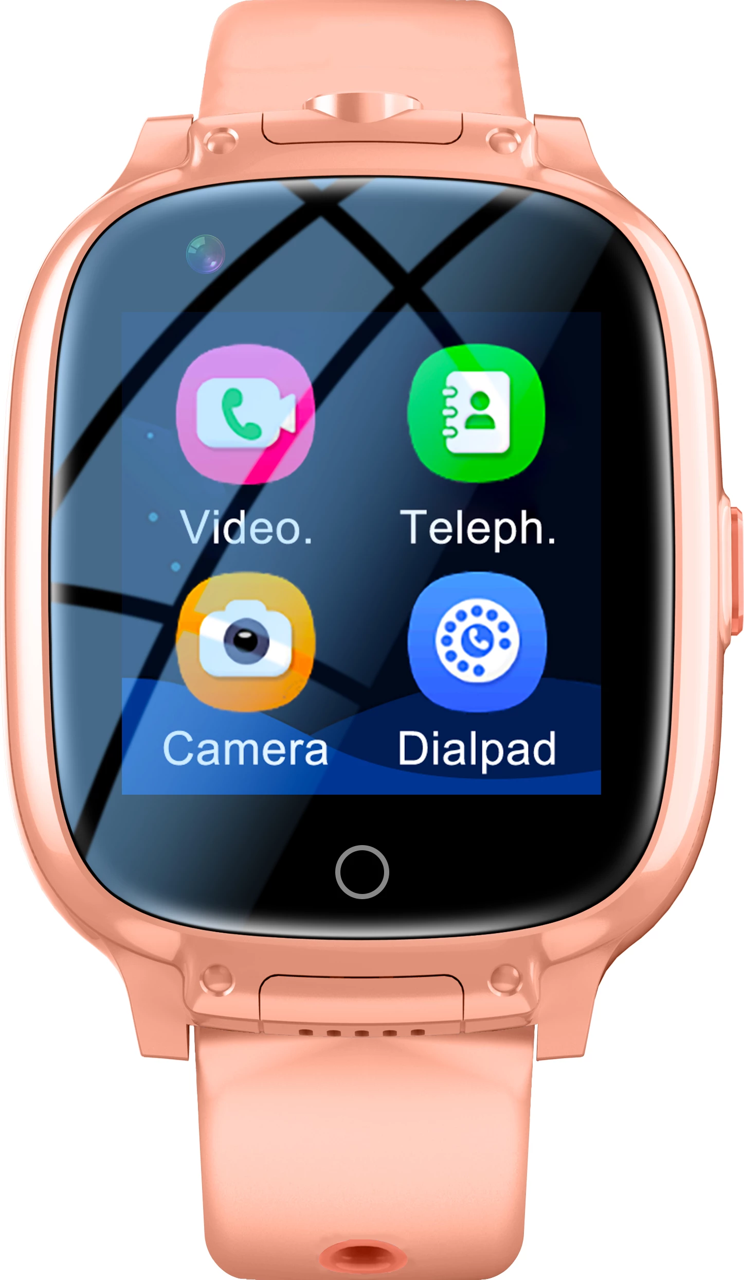 Smartwatch Moye Joy Kids 4G, GPS, Nano SIM, IPX7, 700mAh, rozë