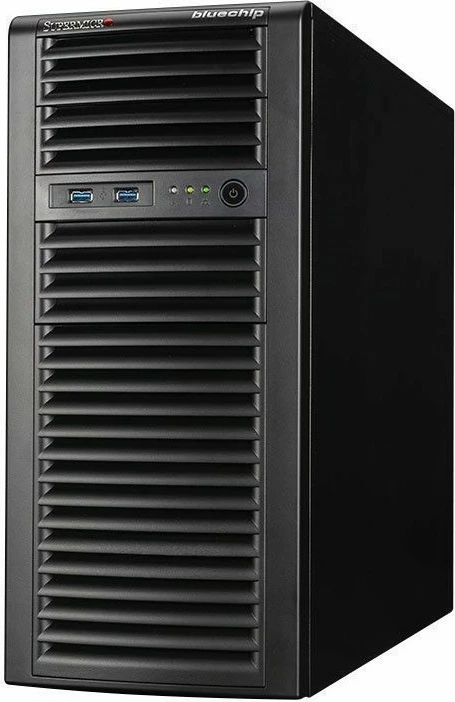 Server bluechip SERVERline T30332s, Xeon E-2414, 32GB RAM, 2x480GB SSD, tower, zi