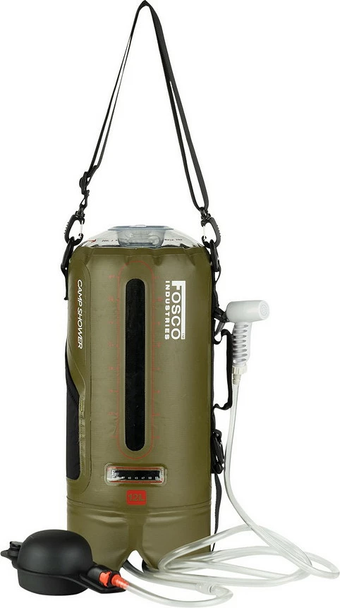 Mbijetesë Dhe Kampim Fosco Industries Outdoor camp shower 12L (with pump)