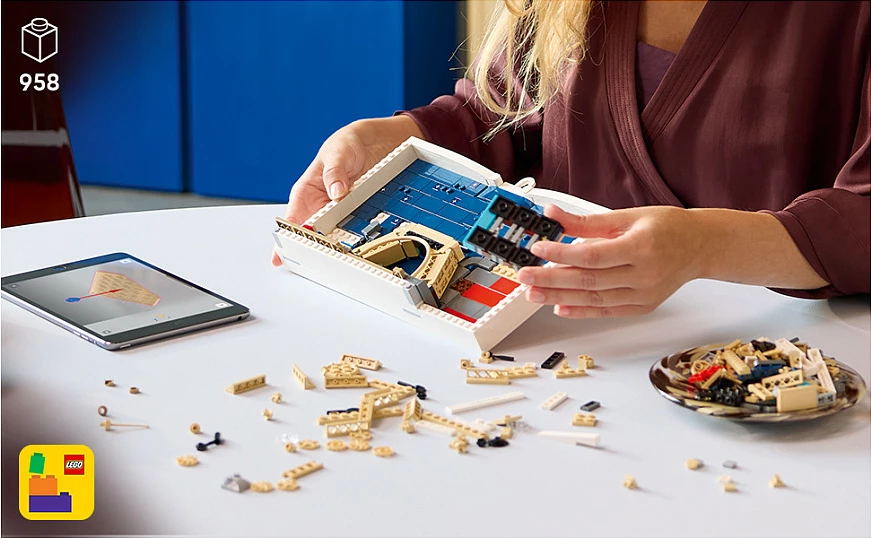 Set ndërtimi LEGO Architecture Paris City of Love 21064, 958 copa, multikolor