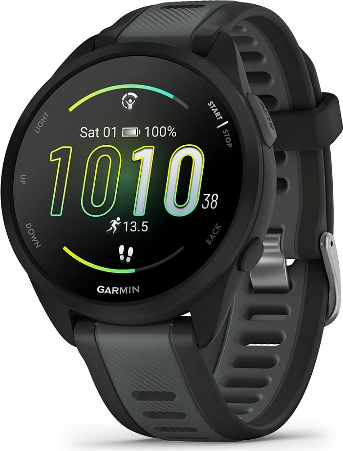 Smartwatch Garmin Forerunner 165 Music, e zezë