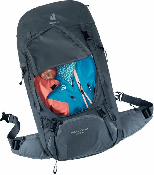 Çantë shpine Deuter, për femra dhe meshkuj, e zezë