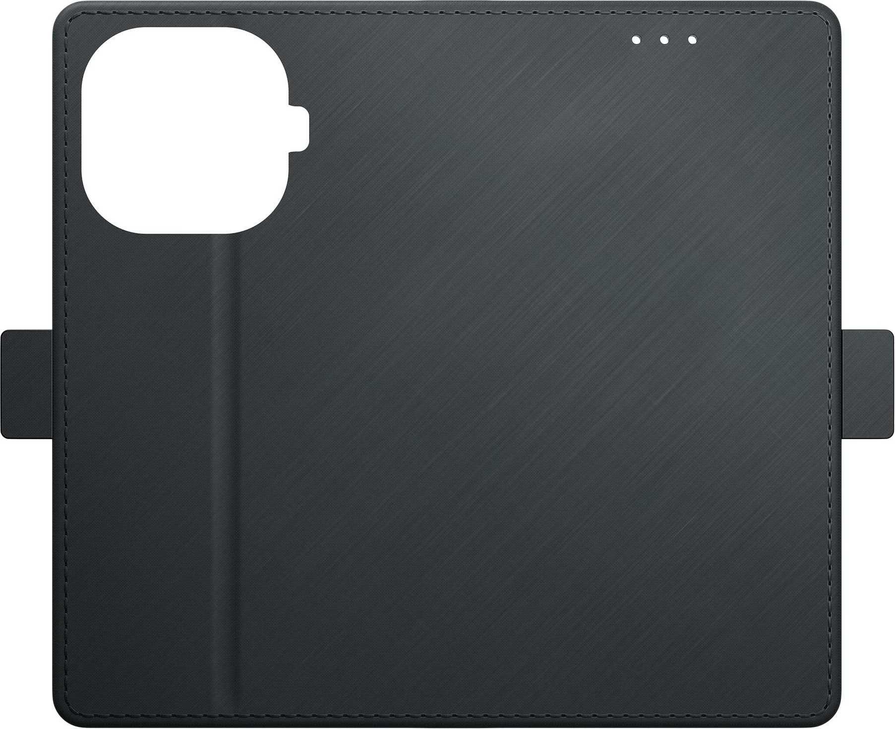 Mbështjellës 3mk Protection Wallet Case për Xiaomi 15T Pro 5G, me 3 xhepa kartelash, mbyllje magnetike dhe funksion stand, i zi, në kuti