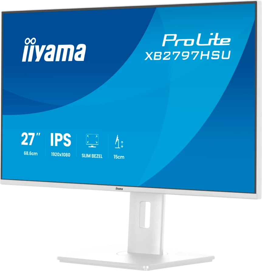 Monitor IIYAMA ProLite XB2797HSU-W1 27" Full HD IPS 120Hz i bardhë