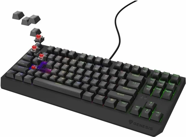 Tastierë gaming Genesis Thor 230 TKL, e zezë