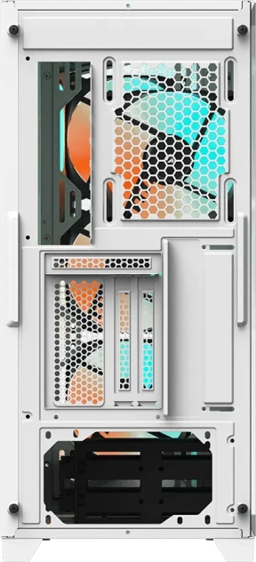 Kasë GIGABYTE C301GW USB 3.1 Gen2 Type-C, E-ATX, tempered glass, ARGB, e bardhë