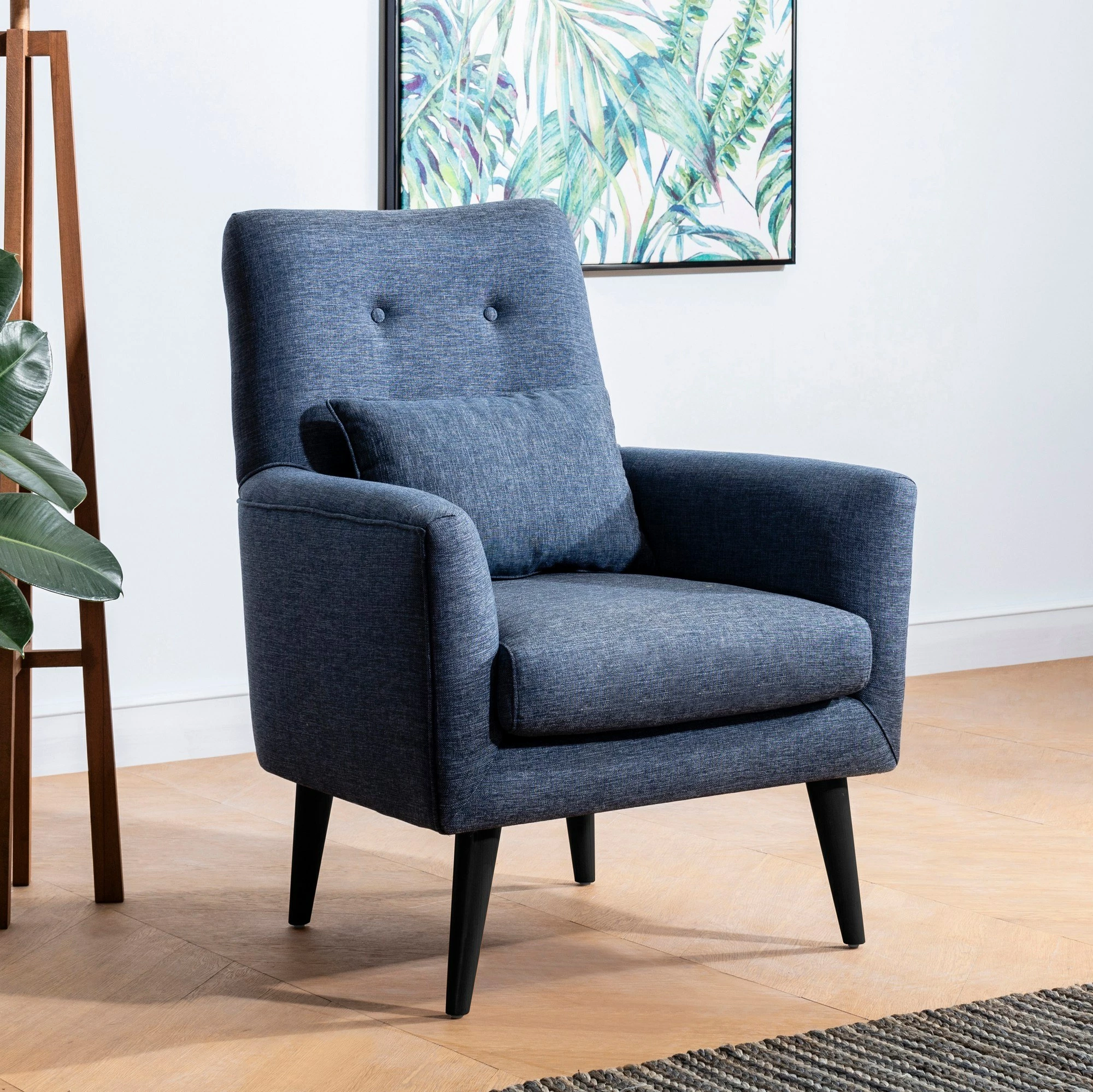 Set divani-krevat Atelier del Sofa, ngjyrë blu e errët, AQUA-TAKIM6-S 1048