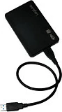 Kasë eksternale LogiLink për HDD/SSD 2.5", USB 3.0, screwless, e zezë