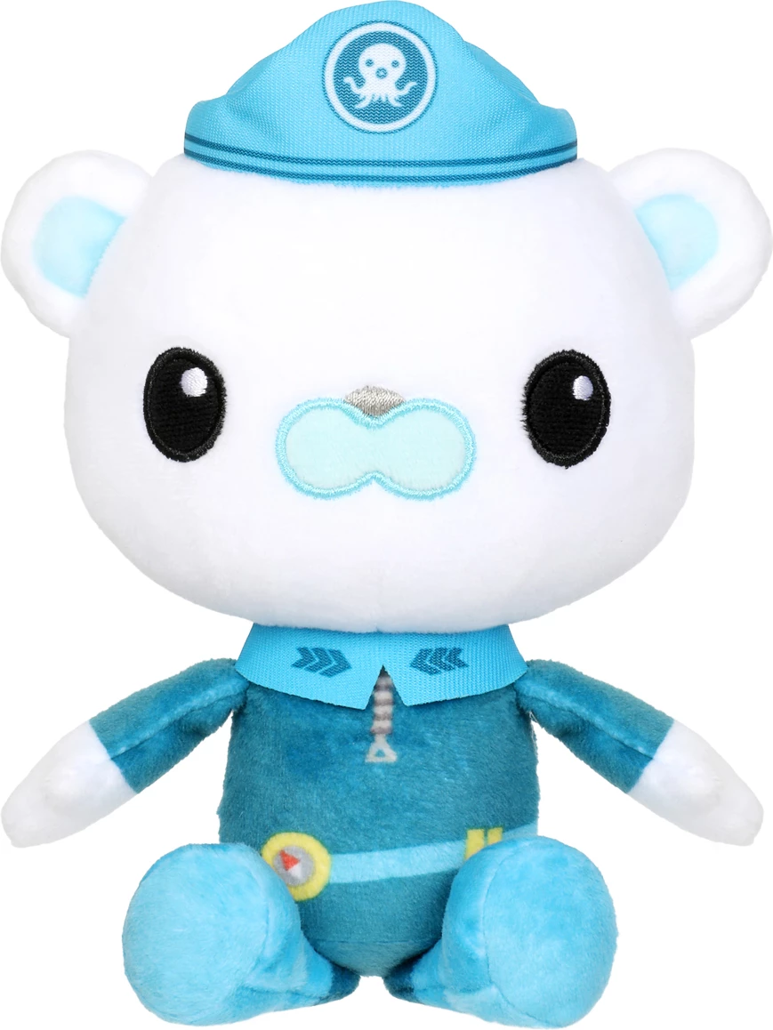 Octonauts Peso and Capt. Barnacles 20cm Soft Toy Bundle