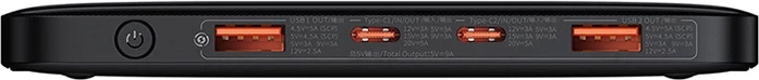 Powerbank Baseus Blade, 20000mAh, 100W, 2xUSB, 2xUSB-C, e zezë