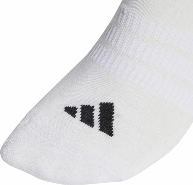 Çorape të shkurtra adidas Cushioned Essentials JZ0535, të bardha, set prej 3 palë