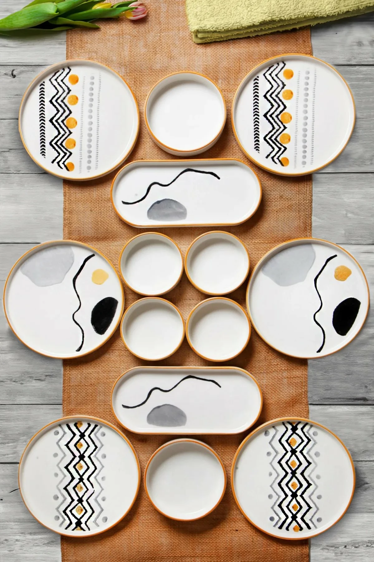 Set mëngjesi 14 pjesësh Hermia, MCH009885