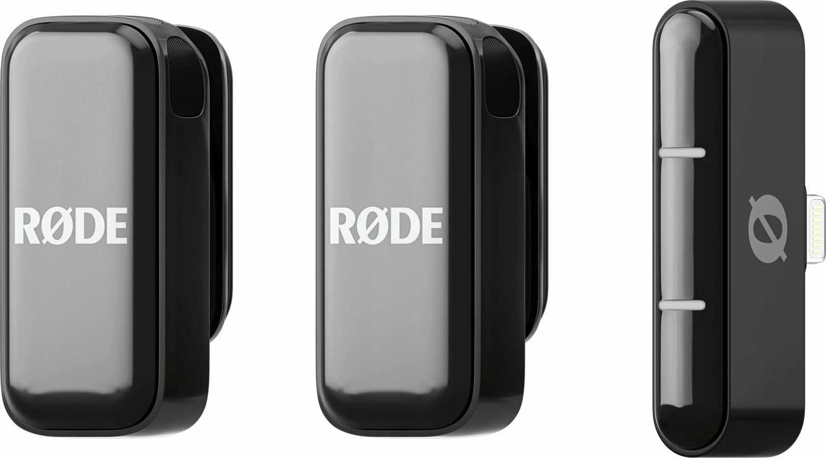 Mikrofon wireless Rode Wireless Micro WIMICROL Lightning, set 2x transmitter + receiver + kuti karikimi, i zi
