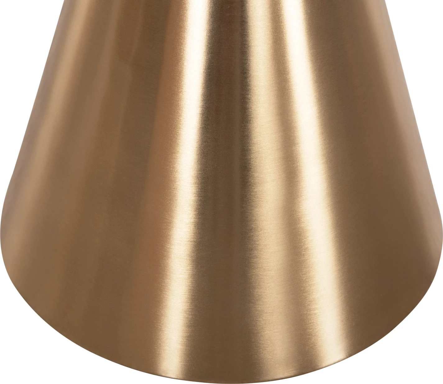 Tavolina kafeje 2 copë LORME FH9923 metalike, e zezë dhe e artë, Φ50 & Φ40 cm