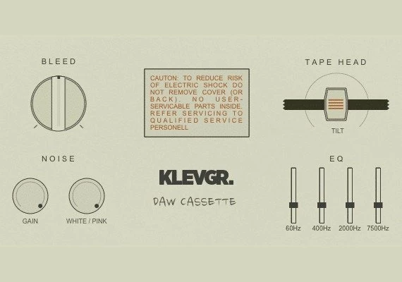 Klevgrand: DAW Cassette Tape Deck Emulation EN Global